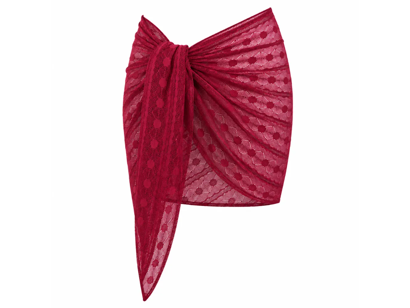 rouge bordeaux tulle
